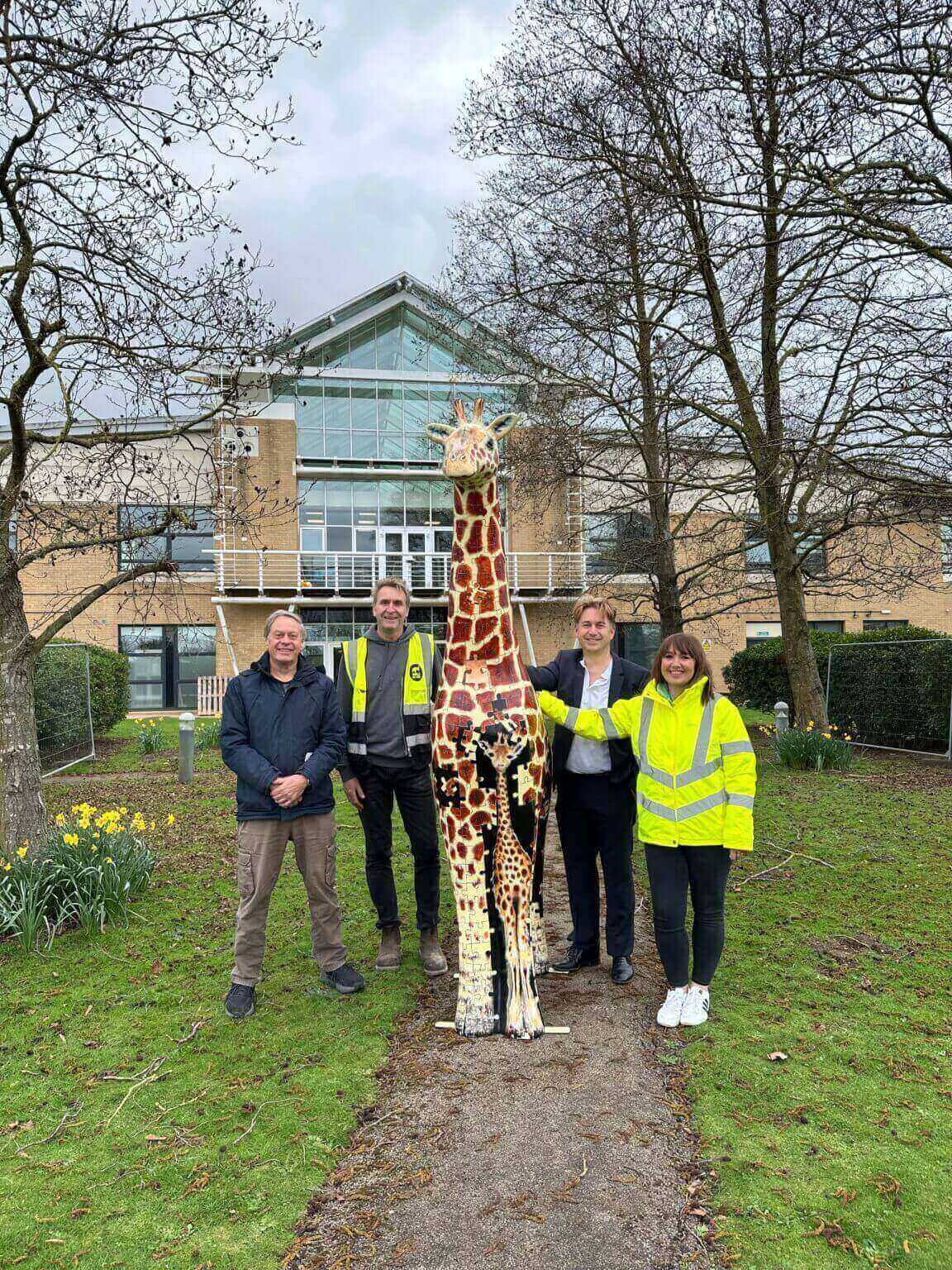 GIRAFFE’S ARRIVE AT CIP minif